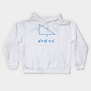 pythagorean theorem Kids Hoodie